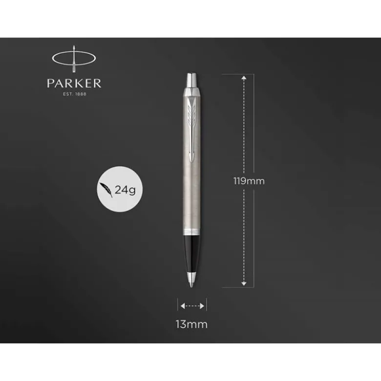 JUEGO PARKER IM ESSENTIAL ACERO CT BOLIGRAFO + PLUMA