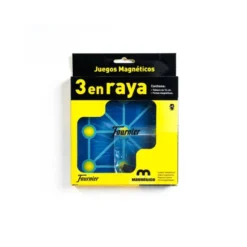 Juegos de mesa tres en raya magnetico 20x16,1x2,5 cm