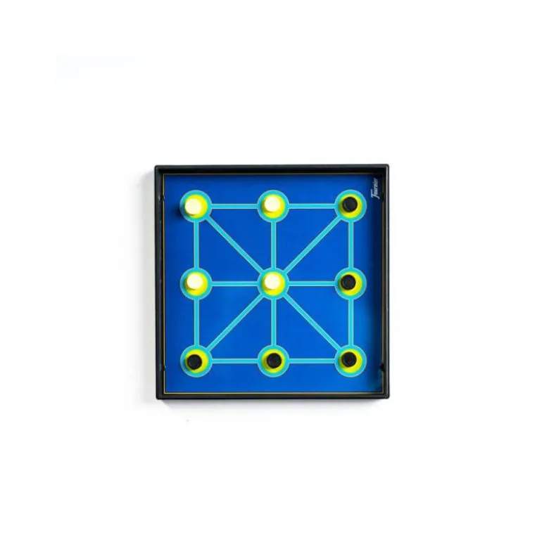 Juegos de mesa tres en raya magnetico 20x16,1x2,5 cm