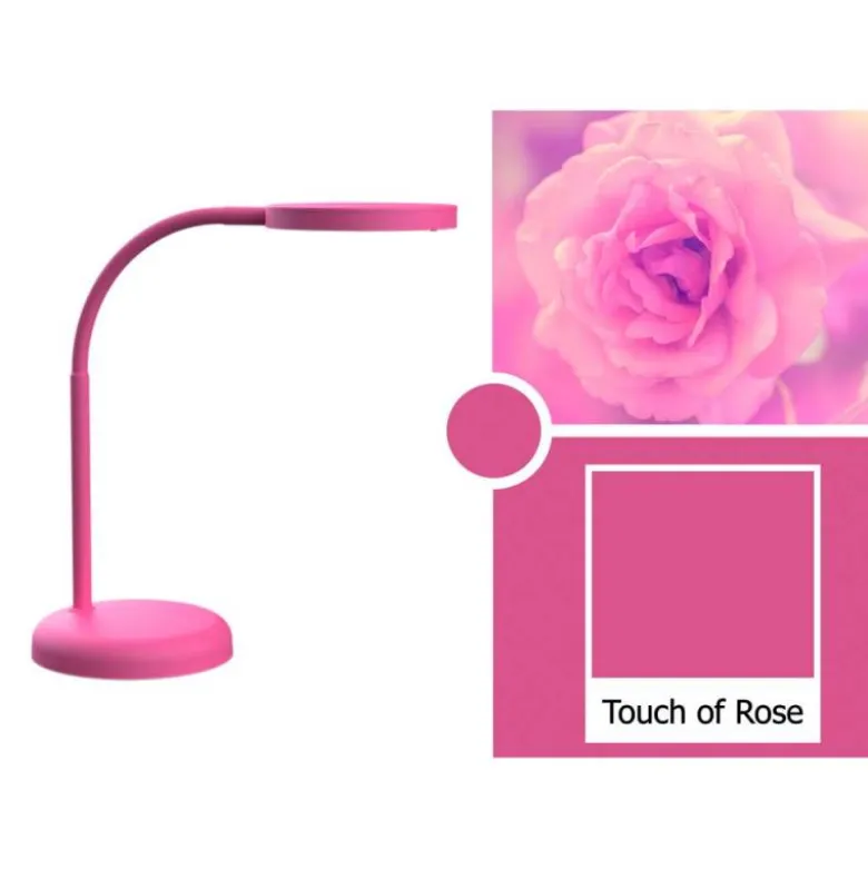 LAMPARA DE ESCRITORIO MAUL LED JOY COLOR ROSA 137X335X358 MM