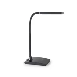 LAMPARA DE ESCRITORIO MAUL LED PEARLY TRES NIVELES INTENSIDAD COLOR NEGRO 106X375X357 MM