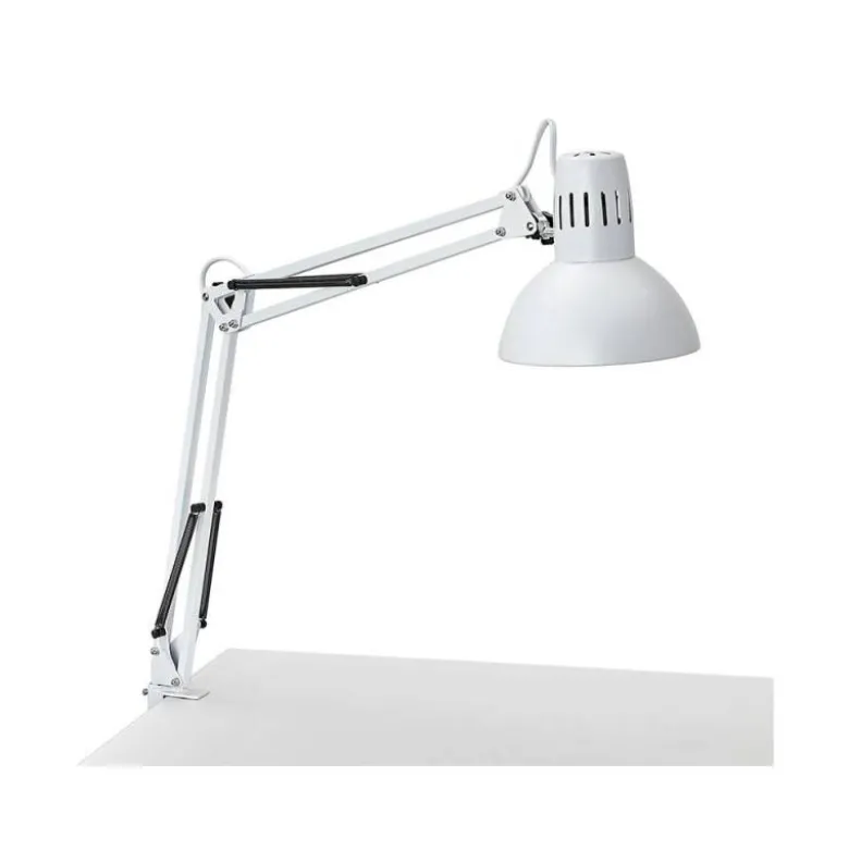 LAMPARA DE ESCRITORIO MAUL STUDY CON PINZA COLOR BLANCO 170X440X350 MM