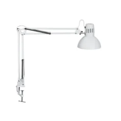 LAMPARA DE ESCRITORIO MAUL STUDY CON PINZA COLOR BLANCO 170X440X350 MM