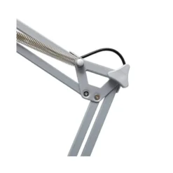 LAMPARA DE ESCRITORIO MAUL STUDY CON PINZA COLOR PLATA 170X440X350 MM
