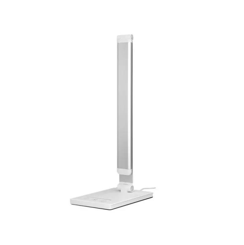 LAMPARA DE ESCRITORIO Q-CONNECT VEGA LED 10W 400 LM TACTIL 5 NIVELES DE COLOR BRILLO REGULABLE COLOR BLANCO