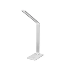 LAMPARA DE ESCRITORIO Q-CONNECT VEGA LED 10W 400 LM TACTIL 5 NIVELES DE COLOR BRILLO REGULABLE COLOR BLANCO