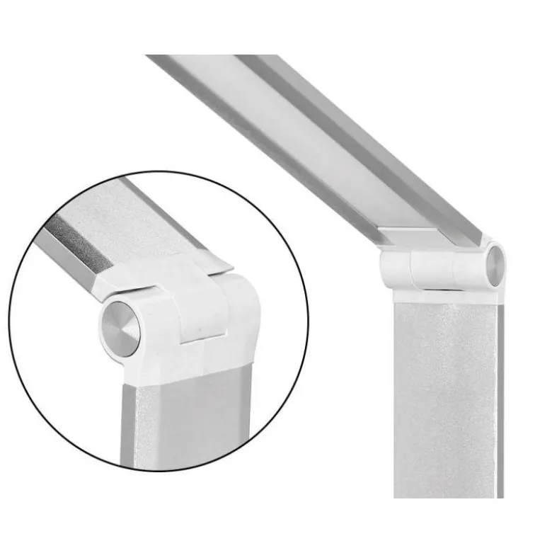 LAMPARA DE ESCRITORIO Q-CONNECT VEGA LED 10W 400 LM TACTIL 5 NIVELES DE COLOR BRILLO REGULABLE COLOR BLANCO