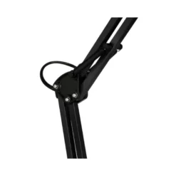 LAMPARA DE ESCRITORIO Q-CONNECT POLARIS METALICA CONINTERRUPTOR BRAZO DOBLE 3 ARTICULACIONES COLOR NEGRO