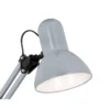 LAMPARA DE ESCRITORIO Q-CONNECT POLARIS METALICA CONINTERRUPTOR BRAZO DOBLE 3 ARTICULACIONES COLOR PLATA