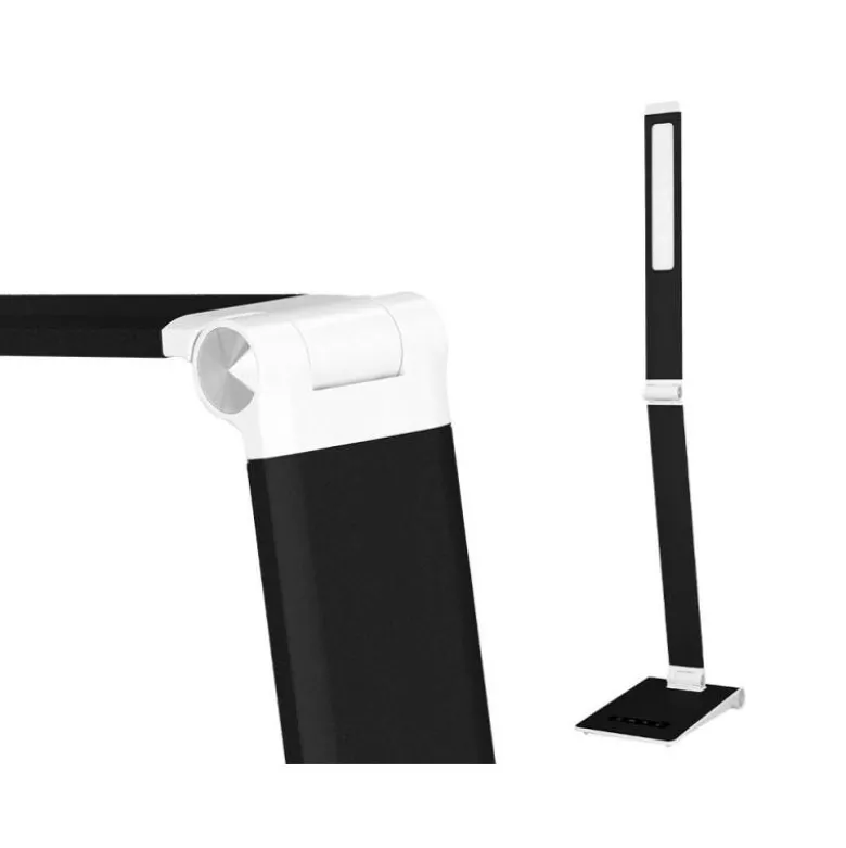 LAMPARA DE ESCRITORIO Q-CONNECT SIRIO LED 13W 800 LMTACTIL 3 NIVELES DE COLOR BRILLO REGULABLE COLOR NEGRO