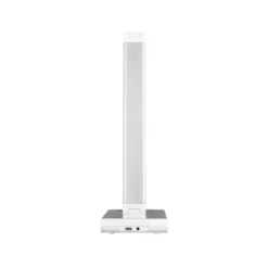 LAMPARA DE ESCRITORIO Q-CONNECT SIRIO LED 13W 800 LMTACTIL 3 NIVELES DE COLOR BRILLO REGULABLE COLOR PLATA
