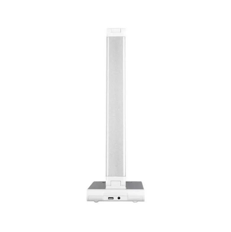 LAMPARA DE ESCRITORIO Q-CONNECT SIRIO LED 13W 800 LMTACTIL 3 NIVELES DE COLOR BRILLO REGULABLE COLOR PLATA