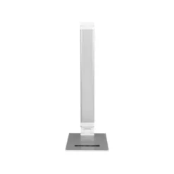 LAMPARA DE ESCRITORIO Q-CONNECT SIRIO LED 13W 800 LMTACTIL 3 NIVELES DE COLOR BRILLO REGULABLE COLOR PLATA