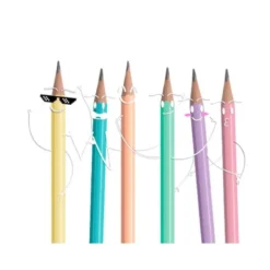 LAPICES DE GRAFITO CON GOMA STABILO SWANO MINA 2,2 MM DUREZA HB MELOCOTON PASTEL