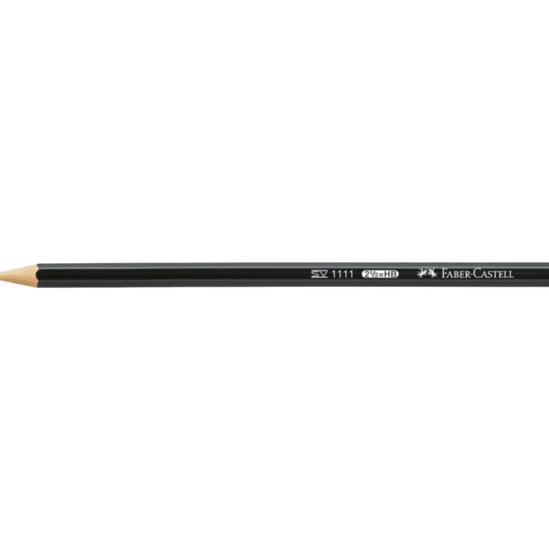 LAPICES DE GRAFITO FABER CASTELL BLACKMATT 1111 HB