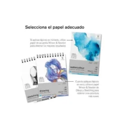 LAPICES DE GRAFITO WINSOR&NEWTON STUDIO COLECCION CAJA METALICA CON 12 UNIDADES GRADUACIONES
