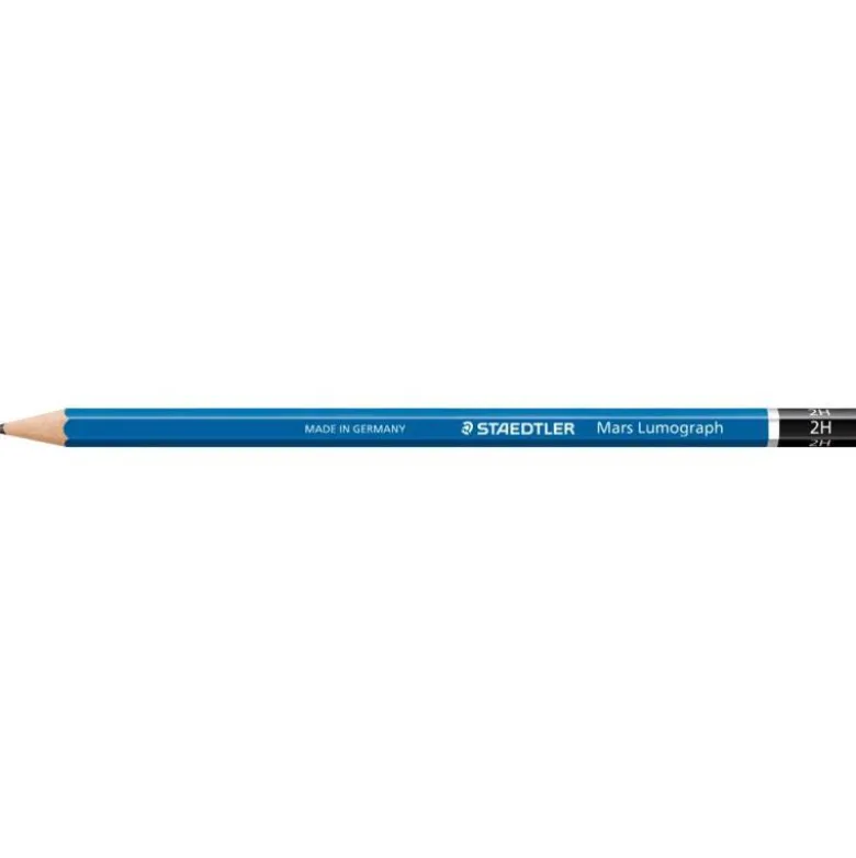 Lapices grafito Staedler Mars Lumograph 100 2H