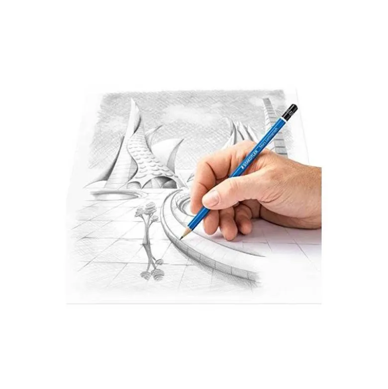 Lapices grafito Staedler Mars Lumograph 100 2H