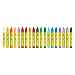 Lapices cera Alpino Maxidacs jumbo caja de 15 unidades colores surtidos