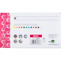 Lapices cera blanda Liderpapel 12 unidades
