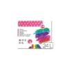 Lapices cera blanda Liderpapel 24 unidades + sacapuntas + portaceras