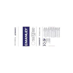 Lapices cera blanda Manley caja 12 unidades verde amarillo claro