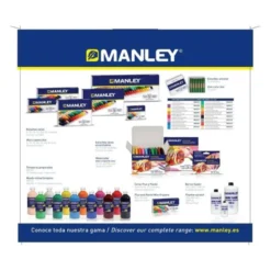 Lapices cera blanda Manley 192 unidades