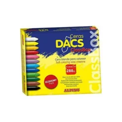Lapices cera Dacs Classbox 288 unidades