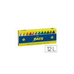 Lapices cera Dacs 12 unidades
