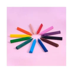 Lapices cera Jovi Jovicolor Triwax caja de 12 unidades colores surtidos