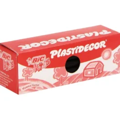 Lapices cera Plastidecor caja 25 unidades marron