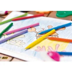 Lapices cera Plastidecor caja de 12 unidades colores surtidos