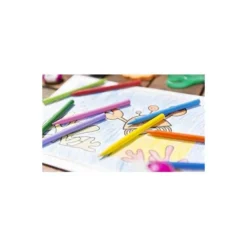 Lapices cera Plastidecor caja de 12 unidades colores surtidos