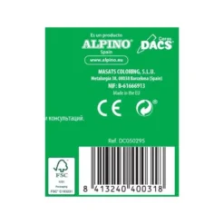 Lapices cera semiblanda Alpino DacsTrix 12 unidades