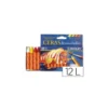 Lapices de cera masats acuarelable caja 12 unidades colores surtidos