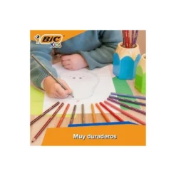 Lapices de colores Bic evolution Stripes Caja de 24 colores surtidos