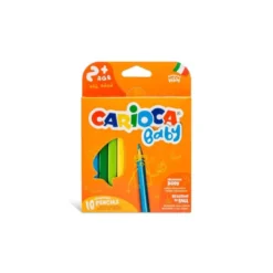 Lapices de Colores Carioca Baby Ergonomicos de Colores Surtidos Caja de 10 unidades
