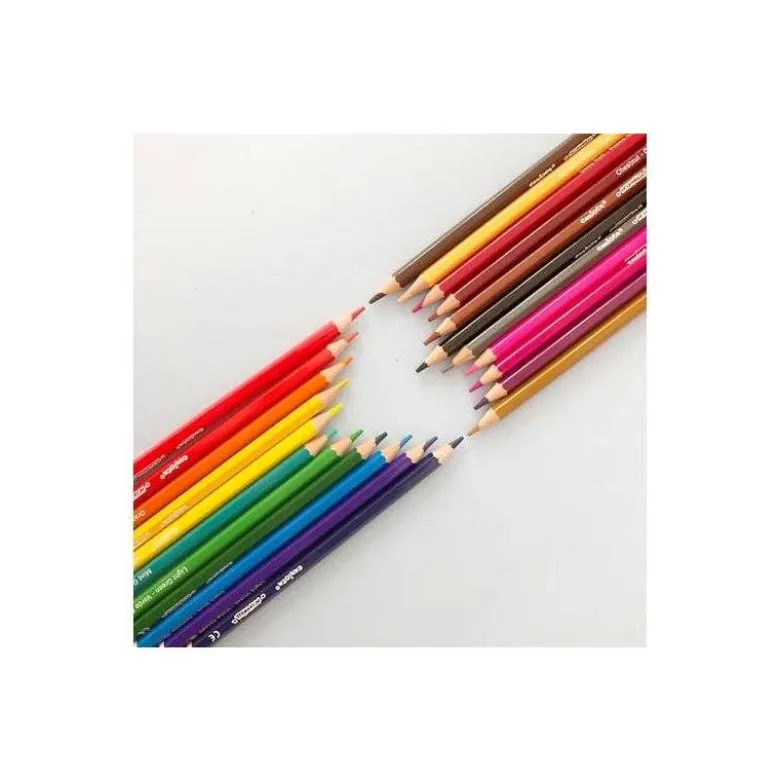 LAPICES DE COLORES CARIOCA TITA CAJA DE 50 UNIDADES COLORES SURTIDOS