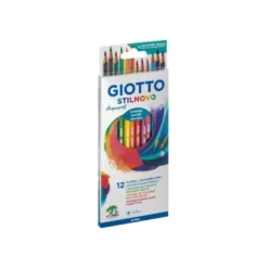 Lapices de colores Giotto Stilnovo acuarelables 12 colores