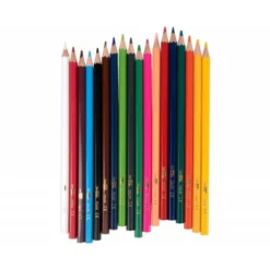 Lapices de colores Liderpapel hexagonal caja 18 unidades
