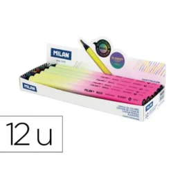 LAPICES DE COLORES MILAN SERIE SUNSET REDONDO MULTICOLOR CAJA DE 12 UNIDADES