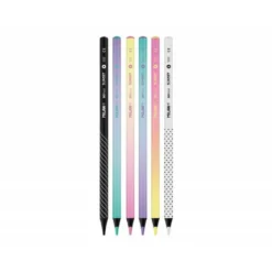 LAPICES DE COLORES MILAN SUNSET MINA GRUESA 3,5 MM CAJA DE 6 UNIDADES COLORES SURTIDOS