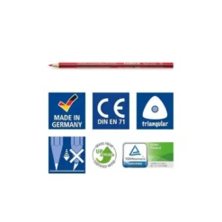 Lapices de colores Staedtler Wopex ecológicos caja de 36 colores largos