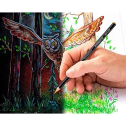 LAPICES DE COLORES STAEDTLER SUPER SOFT CAJA METAL DE 12 COLORES SURTIDOS