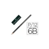 Lapices de grafito marca Faber Castell 9000 6B