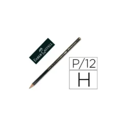 Lapices de grafito marca Faber Castell 9000 H