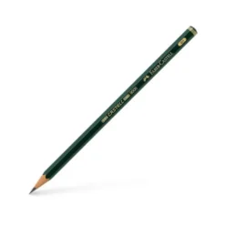Lapices de grafito marca Faber Castell 9000 4H