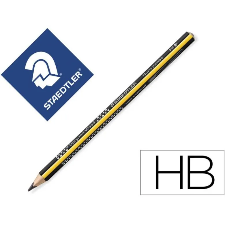 Lapices de grafito marca Staedtler Jumbo 119 triangular