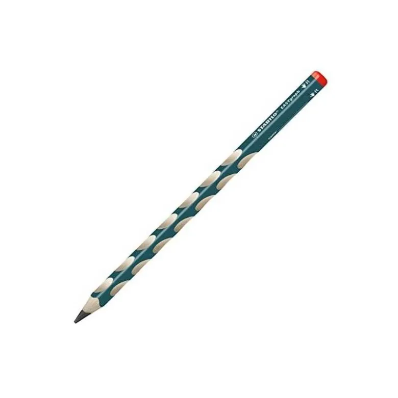Lapices de grafito stabilo easygraph ergonomico para diestros minas hb