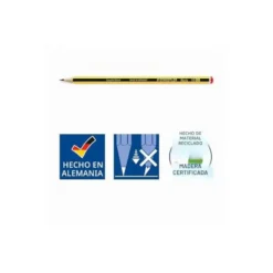 LAPICES DE GRAFITO STAEDTLER NORIS N.2 HB 3 UDS + AFILALAPIZ CON DEPOSITO